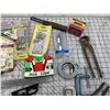 Image 5 : MISC OLD TOOLS AND HARDWARE LOT