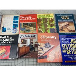 LOT OF WOODWORKING CARPENTRY BOOKS