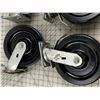 Image 4 : UNUSED 8" x 2" HEAVY DUTY SHOP CASTOR WHEELS