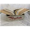 Image 1 : VINTAGE RAYBESTOS ADVERTISING PARTS BOOK STAND AND BOOKS