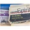 Image 3 : TOTE OF VINTAGE 1980s 90s SNOW WEEK ANS POLARIS SPIRIT NEWS PAPERS