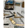 Image 6 : VINTAGE SHAVING LOT SAFETY RAZORS BRUSHES ETC