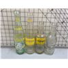 Image 1 : 4 DIFFERENT NU GRAPE SODA POP BOTTLES