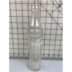 KING-HI SODA POP BOTTLE VERMILION ALBERTA