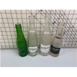 4 DIFFERENT NESBITTS POP BOTTLES