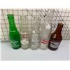 Image 3 : 5 DIFFERENT STUBBY BEVERAGES POP BOTTLES