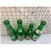 Image 2 : 4 DIFFERENT 7-UP SODA POP BOTTLES