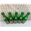Image 2 : LOT OF 5 7-UP SODA POP BOTTLES