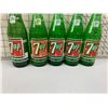 Image 3 : LOT OF 5 7-UP SODA POP BOTTLES