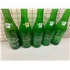 Image 4 : LOT OF 5 7-UP SODA POP BOTTLES
