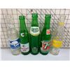 Image 1 : LOT OF 5 SODA pop bottle FRESCA NUGRAPE CRUSH AMERICAN DRY