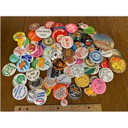 LOT OF PINBACK BUTTONS