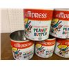Image 2 : LOT OF 5 VINTAGE EMPRESS PEANUT BUTTER TINS