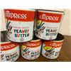 Image 3 : LOT OF 5 VINTAGE EMPRESS PEANUT BUTTER TINS