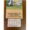 Image 3 : 1964 COLLEGE BAKERY REGINA CALENDAR