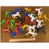 Image 1 : VINTAGE TOY COWBOYS INDIANS AND HORSES