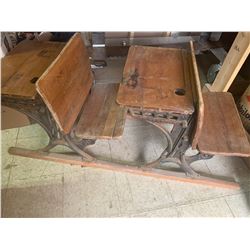 ANTIQUE SCHOOL DESKS