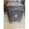 Image 1 : ANTIQUE COMBINATION SAFE (NO COMBINATION, BUT IT IS OPEN)