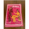 Image 1 : VINTAGE DOLLIKIN DOLL CASE AND BARBIE CLOTHES