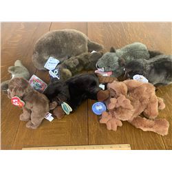 LOT OF PLUSH TOYS ALL WITH TAGS