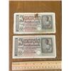 Image 1 : NAZI GERMANY BANKNOTES
