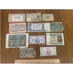 WWII ERA BANK NOTES