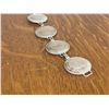 Image 5 : WWII ERA SILVER COIN SWEETHEART BRACELET