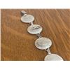 Image 6 : WWII ERA SILVER COIN SWEETHEART BRACELET