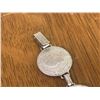 Image 7 : WWII ERA SILVER COIN SWEETHEART BRACELET
