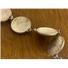 Image 8 : WWII ERA SILVER COIN SWEETHEART BRACELET