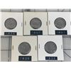 Image 1 : USA BUFFALO NICKEL LOT OF 5 1936-37