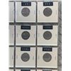 Image 2 : PAGE LOT CANADA NICKELS 1927 -36