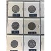 Image 2 : PAGE LOT CANADA NICKELS 1937 -64
