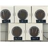 Image 1 : 1917 LOT OF 5 CANADA LARGE CENT PENNIES