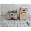 Image 1 : TIN TOY FRIDGE AND STOVE TN JAPAN