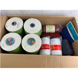 VINTAGE MACRAME CRAFTING CORD ETC