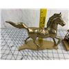 Image 2 : BRASS HORSE AND BRASS PIECE