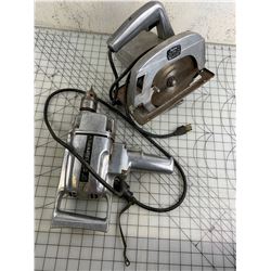 OLDER SKILL SAW AND DRILL