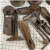 Image 3 : OLD TORCHES AXE HEADS ETC W/ TOTE