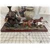 Image 5 : MISC LOT STAGE COACH FIGURINE ETC
