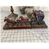 Image 6 : MISC LOT STAGE COACH FIGURINE ETC