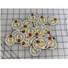 Image 1 : SASKATCHEWAN COOPERATE CREAMERY LOT OF UNUSED MILK BOTTLE CAPS