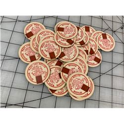 PURE FRESH MILK LOT OF UNUSED MILK BOTTLE CAPS