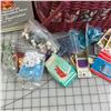 Image 5 : SEWING BASKET AND CONTENTS