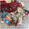 Image 6 : SEWING BASKET AND CONTENTS