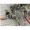 Image 2 : VINTAGE KITCHEN LOT AND MEAT GRINDER