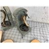 Image 3 : SNAKE BOOKENDS AND WOODEN WALL HANGINGS