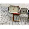 Image 2 : LOT OF TRAVEL CLOCKS