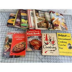 LOT OF COOKBOOKS