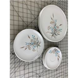 VINTAGE CALAIS MELMAC PLATES BY WESTINGHOUSE